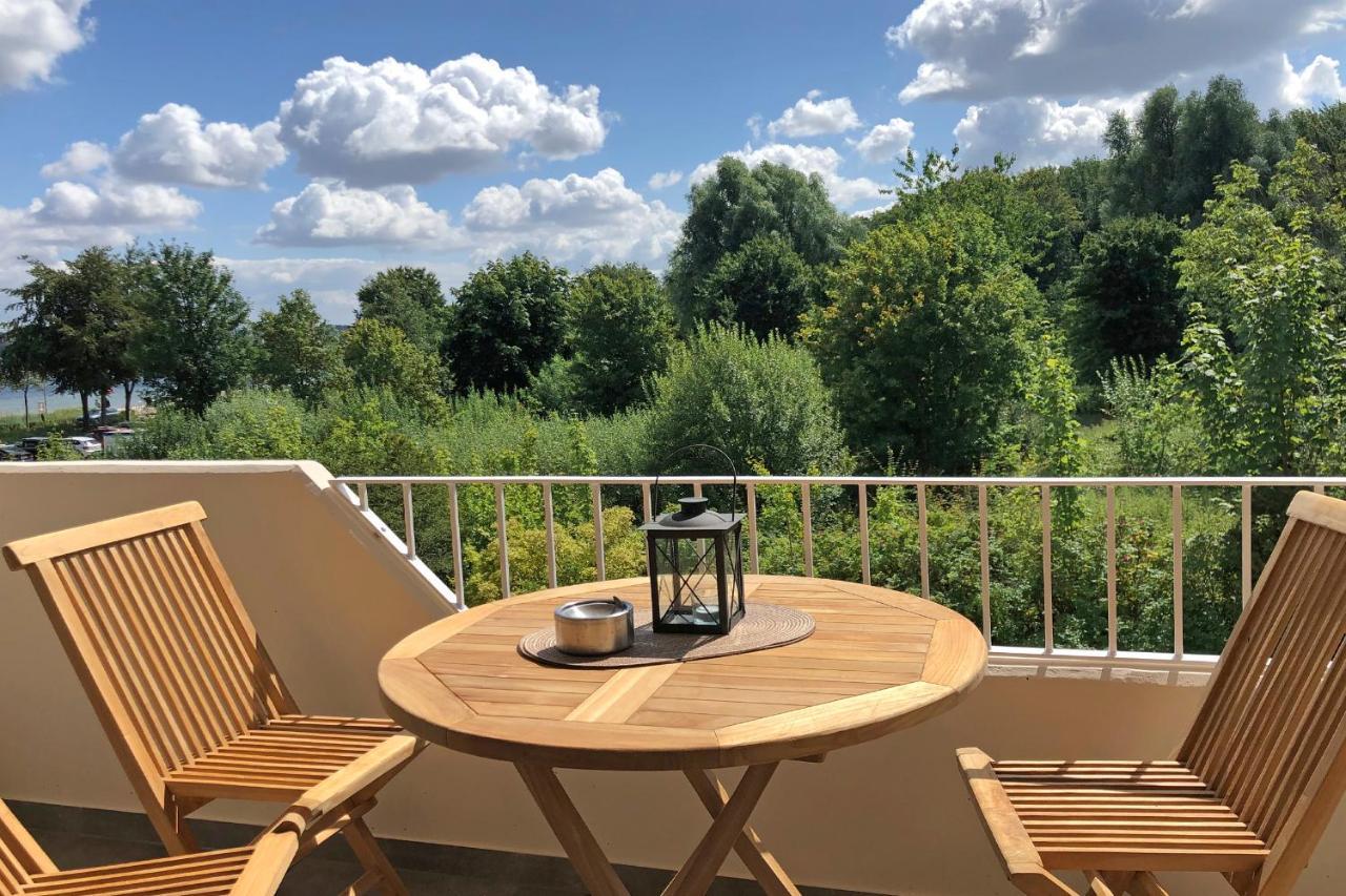 Fewo1846 Strandresidenz Wassersleben - Ostseenest - Modernes Studioapartment Mit Balkon Am Strand Harrislee Esterno foto
